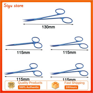 Ophthalmic Scissors Enucleaton Scissors Sharp Tip Blunt Tip Scissors Titanium Alloy Ophthalmic Surgical Tool