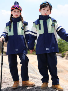 ชุดนักเรียนประถมศึกษา ชุดนักเรียนมัธยมต้น ชุดนักเรียนมัธยมปลาย ชุดนักเรียนวิทยาลัย ชุดนักเรียนอนุบาล เสื้อกันฝน 3 ชิ้น ฤดูใบไม้ผลิและฤดูใบไม้ร่วง ฤดูหนาว