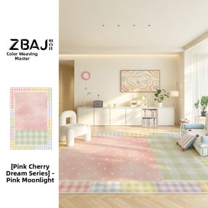 ZHIBAIJIA | Pink Dopamine Washable Soundproof Carpet