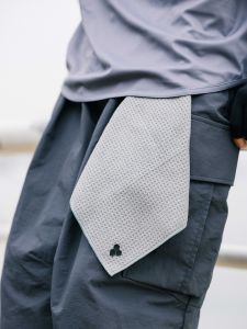 Awakestone Câu Cá Khăn Không Rụng Thấm Hút Khăn Tay Họa Tiết Bánh Quế Khăn Lau Sạch Cho Cắm Trại Ngoài Trời Du Lịch Hoạt Động