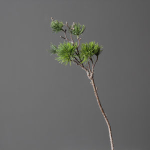 Chinese Style Simulation Pine Branch Welcome Guest Pine Branch Green Plant Bonsai Living Room Tea Room Zen Office Desktop Decorations