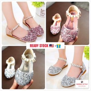 READY STOCK 🇲🇾 GIRL SHOES KASUT BUDAK PRINCESS GIRLS SHOES PRINCESS SHOES