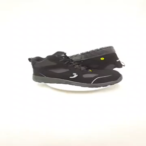 SAFETY JOGGER S 96-9982 Men Black Textile Lace Up Safety Boots / Mid Cut Composite Toe Cap Working Boots