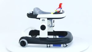 Ready Stock Foldable Baby Walker Adjustable Height Learner Toddler Walk Baby Walker Push Music Toddler Walk