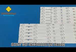 Bộ LED tivi SONY KD-49X9000E (12 thanh N2)