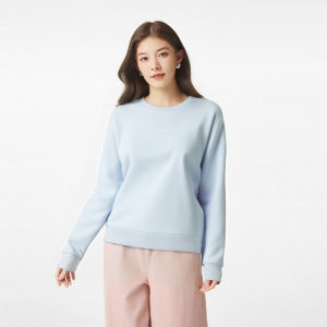 Hotwind | Embroidered Round Neck Hoodie Sweater