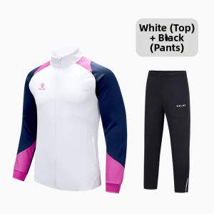 Kelme | Knit Training Jacket & Long Pants Set Mens Sportswear