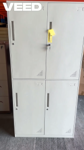 4 doors steel locker(FREE Assemble 185*90*45cm)