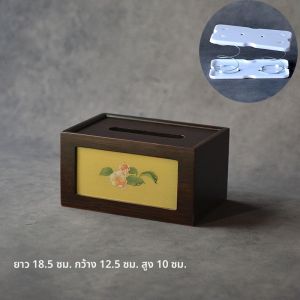 กล่องใส่ผ้าเช็ดหน้าลายโซนิ่มสไตล์จีน ทำจากไผ่ กล่องใส่ผ้าเช็ดหน้าแบบถอดได้ ตกแต่งสำหรับห้องชา กล่องใส่ของใช้ในบ้านระดับไฮเอนด์