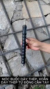 Móc Buộc Thép Tự Động 360 Độ Thép Cacbon | Móc Buộc Sắt Dụng Cụ Buộc Dây Thép Tiện Lợi Cho Công Trình