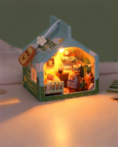 QIAOZHIJIANG | DIY Miniature House Puzzle Toy