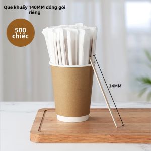 MONGDIO | Que khuấy gỗ dùng một lần Bao bì cao cấp riêng biệt
