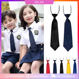 Kids Necktie Adjustable Tied For Boy And Girl Cute Decoration Casual Uniform Accessories