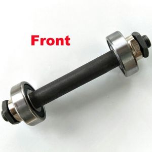 Bike Hub Mountain Bike Hollow Hub Shaft Bicycle Quick Release Steel Front Rear Wheel Axle Hollow Shaft MTB Road Bicycle Parts