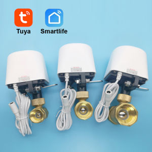 Wifi Zigbee Tuya Water Valve Garden Automatic Water Shut Off Timer Irrigation Controller DN15 DN20 DN25 Pipe Alexa Google Home