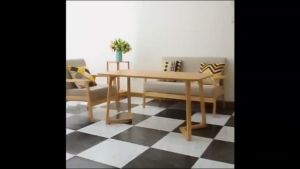 Self-Adhesive Vinyl TilesPVC Waterproof Floor StickerSXP Floor DecorWear-resistantEasy To Clean Carpet Floor Mats