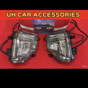 MITSUBISHI TRITON 2019-2023 OEM SPORT FOG LAMP LIGHT LIGHTS WITH LED DAYLIGHT DRL SIGNAL LIGHT