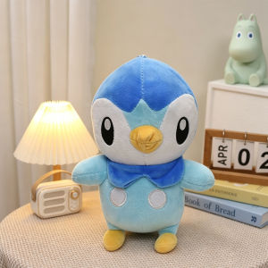 Takara Tomy | Pokemon Piplup Stuffed Plush Toys Keychain Pendant Plushie Animal Kawaii Cake Crepe Doll Birthday Gift