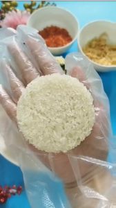 Cơm cháy nếp chưa chiên thơm ngon giòn xốp size 8cm nhỏ vừa ăn tiện lợi  làm cơm cháy chà bôngcơm cháy kho quẹt cơm cháy mỡ hành