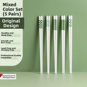 Non-slip Durable Food Grade Ceramic Chopsticks Jingdezhen