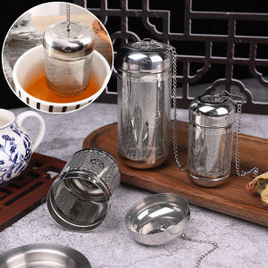 ฟิลเตอร์แคปซูลสแตนเลสที่กรองชาแยกน้ำชาที่กรองชาที่กรองชารั่วซึมของชา