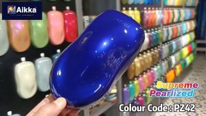 AIKKA PZ42 Deep Blue Pearl | Supreme Pearlized Series | Color 2K Car Paint Motor Aerosol Cat Bancuh Kereta DIY