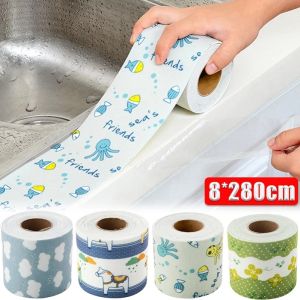 Self-adhesive Sink Tape Waterproof Paste Kitchen Washbasin Moisture-absorbing Bathroom Toilet Non-woven Fabric Tape