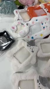 Sanrio | Japanese Style Sanrio Plush Card Holder Cute Cartoon Campus Card Case for Students Portable Card Protector