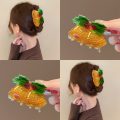 Christmas Bell Hair Clip Cute Female Shark Clamp Small Size Elegant Hair Card Personal Care Hairdressing Tool by THIRDOW. 