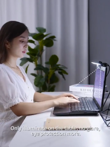 SG【READY STOCK】✅ ]33/50CM Monitor Light 3Color Adjustable LED Computer Timer Laptop Reading Lamp Eye Protection Hanging