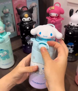 Authentic Sanrio Thermal Flask Student Kids Water Bottle 316 Stainless Steel Vacuum Flask