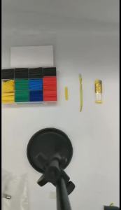 ZEO Heat Shrink Tubing Insulation Shrinkable Tube 2:1 Sleeve Kit Electrical Connection Electrical Wire Wrap 164pcs/328pcs