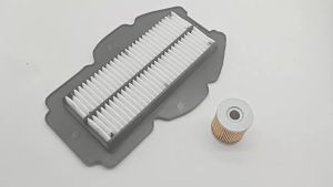 For HYOSUNG GV650 QH650 Air Filter Drive Element Oil Filter Intake Cleaner GV GH 650 Replacement Parts