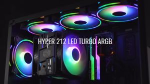 COOLER MASTER | HYPER 212 LED TURBO ARGB | COMPATIBLE WITH INTEL AND AMD | CHECKWAY ELECTROTECH