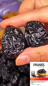Premium Dried Prune 250g/500g - Soft Chewy Dried Plums Naturally Sweet High Fiber Healthy Snack for Family