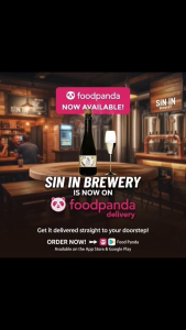Blue Pea Flowers Sparkling Wine 400ml - Non-alcoholic - by Sin In Brewery