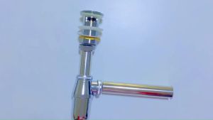 สะดืออ่างล้างหน้า ท่อน้ำทิ้ง สำหรับอ่างล้างหน้าที่มีรูน้ำล้นเท่านั้น