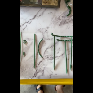 TM/bunga loji sokongan logam berdiri Bonsai Stake Backyard /Garden alat sokongan Ring Climbing Plant Stick Pole / 167