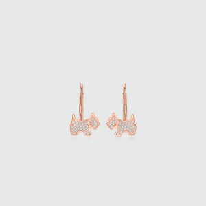 AGATHA | Puppy Love Silver Earrings