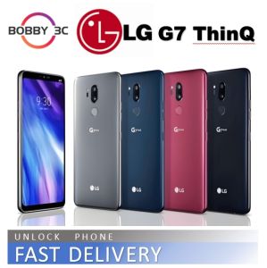 LG G7 ThinQ 4G LTEmobile phone Dual Sim 6.1inch 4G/64GROM 6G/128GROM Dual 16MPRear camera Qualcomm Snapdragon 845 3000mAh