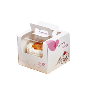 4 Inch Bánh Sinh Nhật Hộp Đóng Gói Cầm Tay Lớp Kem Mousse Hộp Nhỏ Làm Bánh Ngọt Nướng Bao Bì Hộp Giấy - Lazada