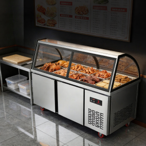 Dual Temperature Commercial Refrigerator Customizable