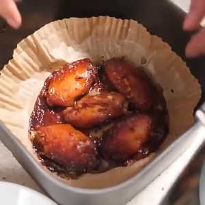 25pcs 50pcs 20cm Ready Stock Malaysia Air Fryer Disposable Baking Papers Non-Stick Steamer Round Parchment Paper Liners