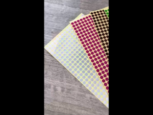 16 Sheets 6528pcs Colored Dot Stickers 6mm Color Coding Marking Labels for Office Student Classroom