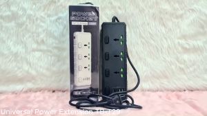 T&G TB-T29 Universal Power Extension 2 USB Port 2 PD Type-C Port 3 Power Strips Plug with Safety Switch Protection 3.1A Max