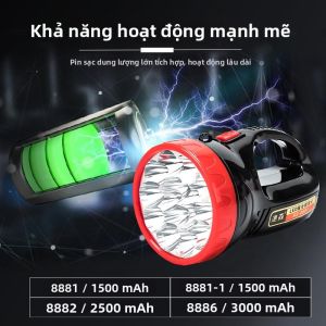 High Power LED Rechargeable Spotlight Torch