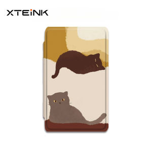 XTEINK | Magnetic Protective Case for XTEINK X3 X4 E-ink Reader Shell All-inclusive Anti-fall Protective Shell DIY Cute Cat E-Book Case