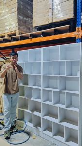 KENZZO Glant Multi Layer Storage Rack Home Organizer Shelf Book Shelf Display Rack Bedroom Cabinet