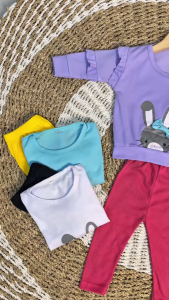 Setelan Arbbit Sweatshirt Baju dan Celana Panjang Anak 0-4 tahun Bayi Gubaby