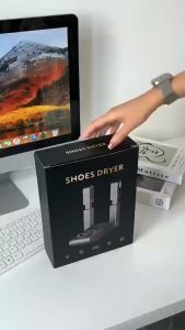 YouPin Official Store เครื่องเป่ารองเท้า ฆ่าเชื้อด้วยรังสียูวี กำจัดกลิ่น พับได้ อากาศร้อน 360° ตั้งเวลาปิด ที่เป่ารองเท้า ฟังก์ชั่นจับเวลา